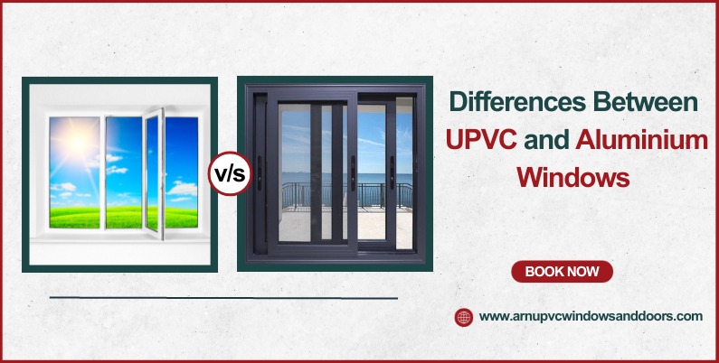 Differences between upvc and aluminium windows